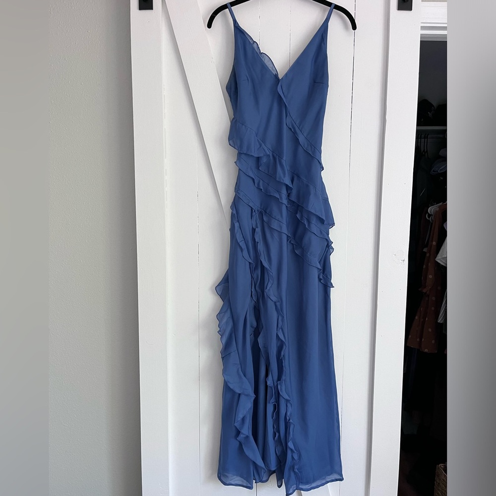 Ruffle Midi Dress